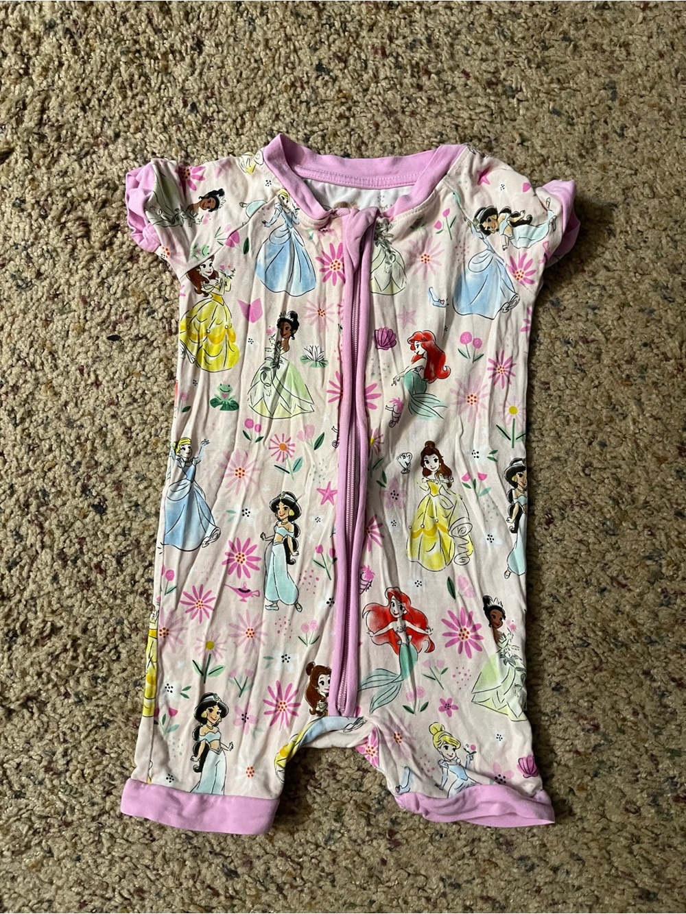 Little sleepies disney princess shorty